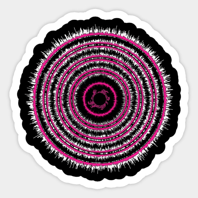 genome circles 13c-1 Sticker by craftdesktop